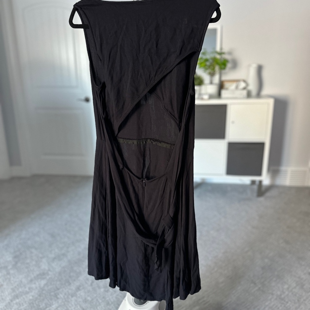 H&M Elegant Black Mini Dress | Kids size 14 - Picture 7 of 9